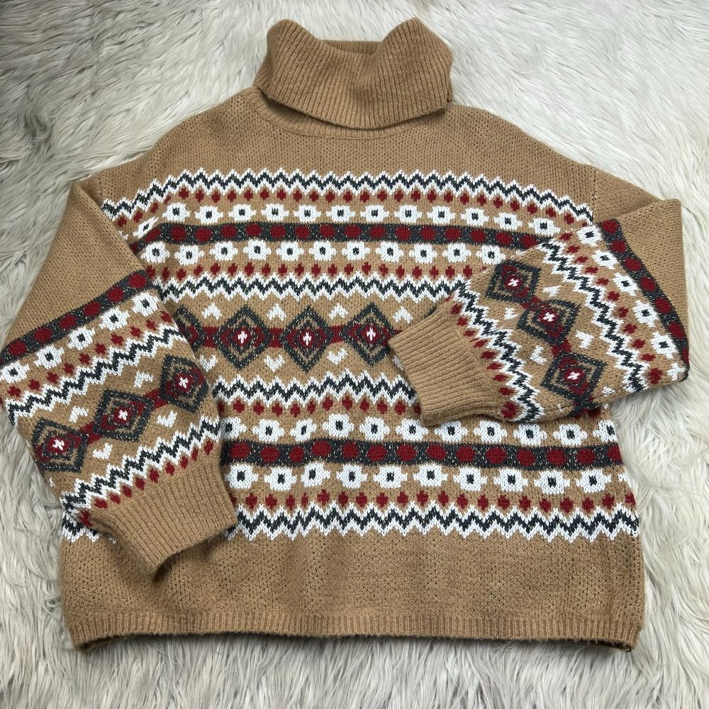 Margeaux & Ellie Cowl Neck Pullover‎ Sweater